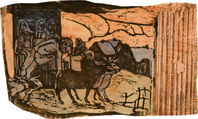Paul Gauguin  : Le calvaire breton , 1898/1899
