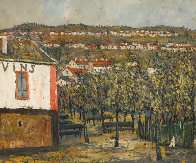 Maurice Utrillo : La Butte Pinson, Montmagny (Val d'Oise), Circa 1907