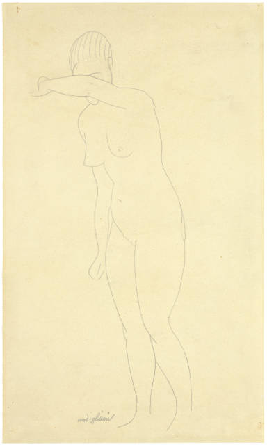 Amedeo Modigliani : Nu debout, Circa 1917/1919