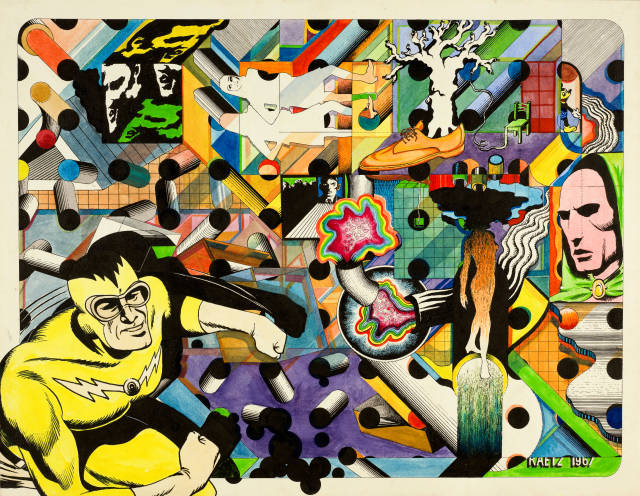 Markus Raetz : Superman's Cousin, 1967