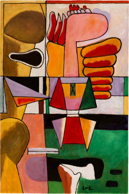 Le Corbusier : Figures géométriques sur le thème 'Adieu ..., Circa 1939