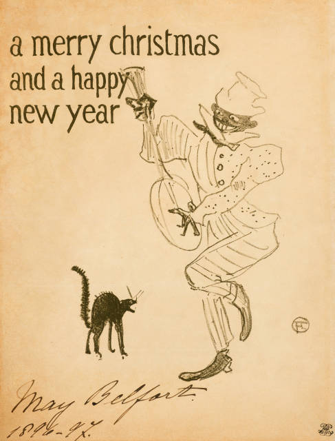 Henri de Toulouse-Lautrec : A Merry Christmas, 1896