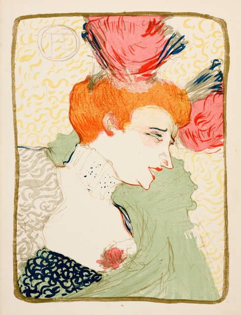 Henri de Toulouse-Lautrec : Mademoiselle Marcelle Lender, en buste, 1895