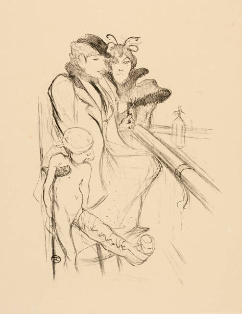 Henri de Toulouse-Lautrec : Éros vanné, 1894