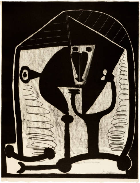 Pablo Picasso : Figure, Paris, 21 November 1948