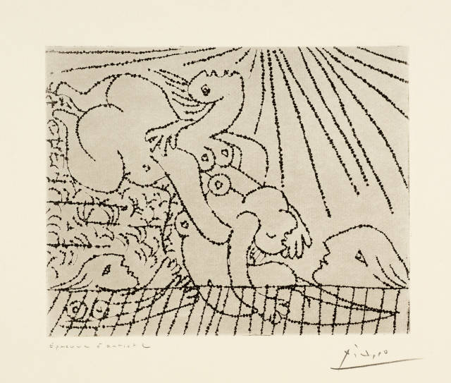 Pablo Picasso : Le sauvetage de la noyée. II, Paris, 18 December 1932