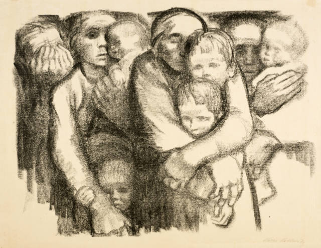 Käthe Kollwitz : Mütter, February 1919