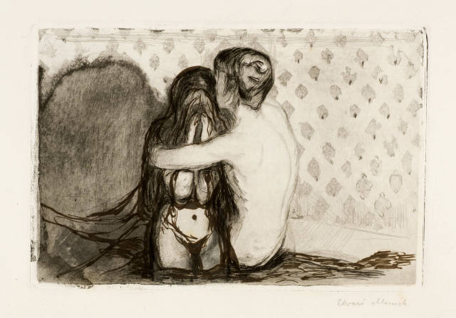 Edvard Munch : Trost - Consolation, 1894