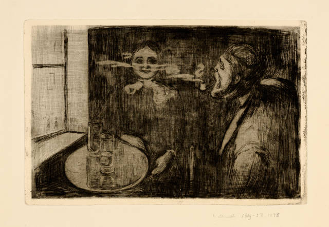 Edvard Munch : Tête-à-Tête, 1894