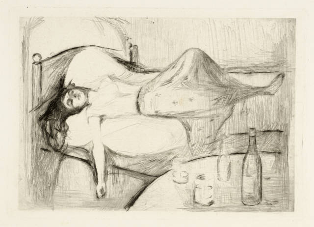Edvard Munch : Der Tag danach - The Day After, 1894