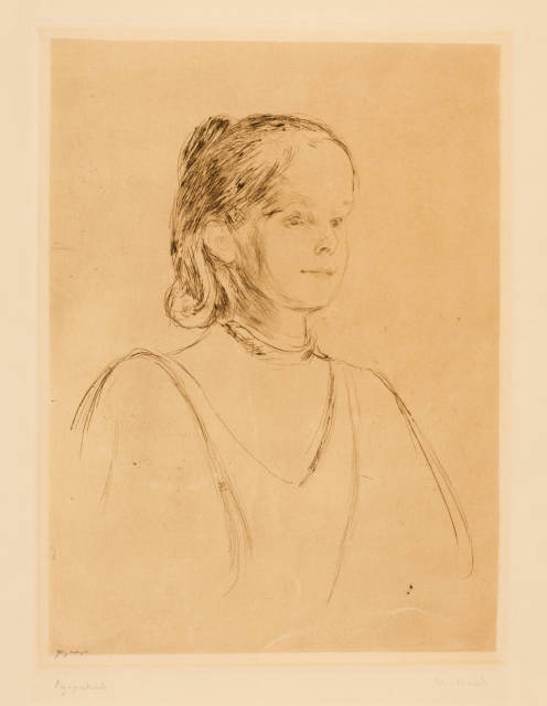 Edvard Munch : Ingeborg Heiberg, 1895