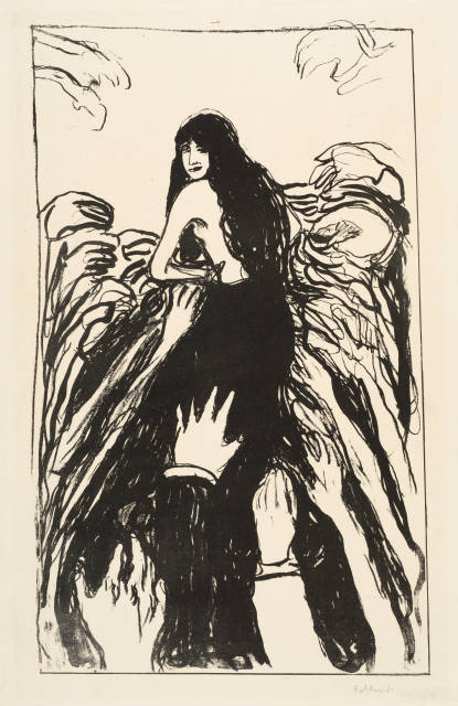 Edvard Munch : Die Hände - The Hands, 1895