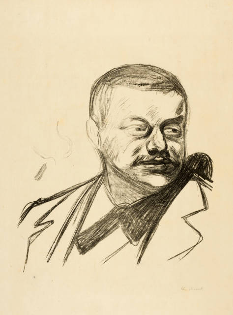 Edvard Munch : Gunnar Heiberg, 1896
