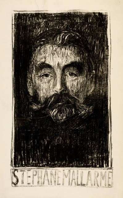 Edvard Munch : Stéphane Mallarmé, 1897