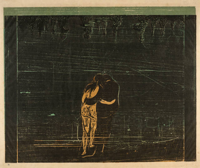 Edvard Munch : Zum Walde I - Towards the Forest I, 1897