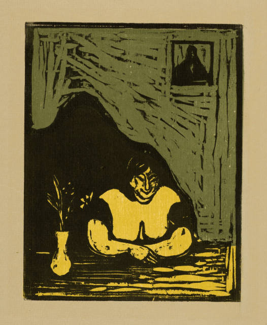 Edvard Munch : Die dicke Dirne - The Fat Whore, 1899