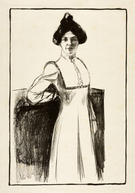 Edvard Munch : Marta Sandal, 1902