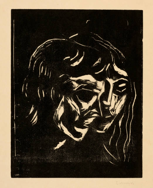 Edvard Munch : Mann und Frau - Man and Woman, 1905