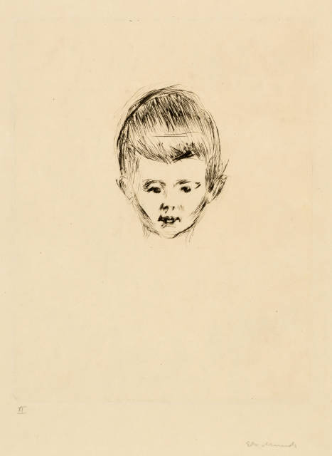 Edvard Munch : Andreas Schwarz, 1906