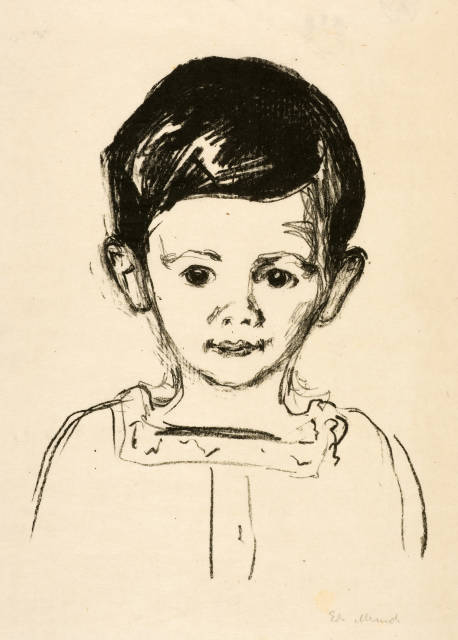 Edvard Munch : Andreas Schwarz, 1906