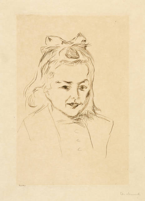 Edvard Munch : Ottilie Schiefler, 1907