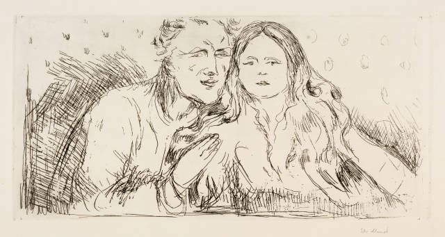 Edvard Munch : Der Verführer II - The Seducer II, 1913