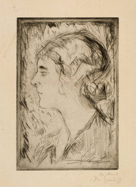 Edvard Munch : Hjørdis Gierløff, 1913-1914