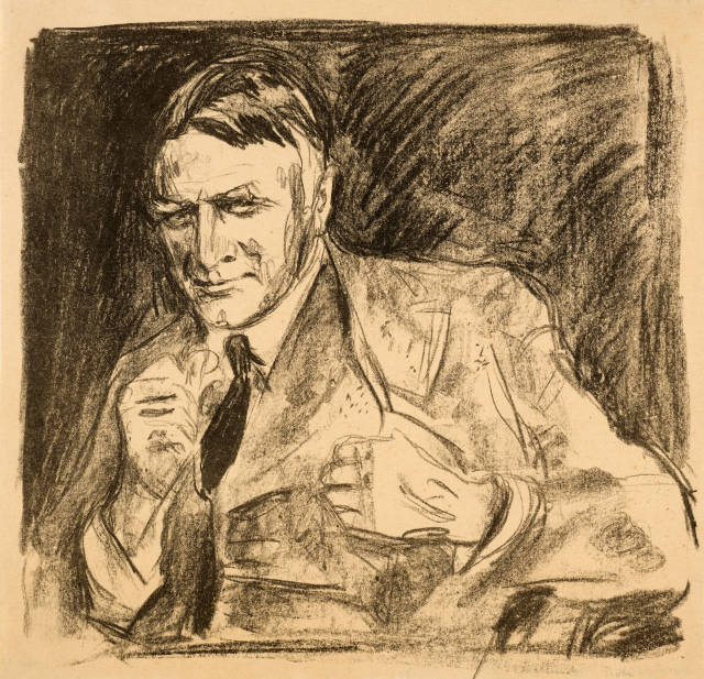 Edvard Munch : Architekt Henrik Bull, 1928