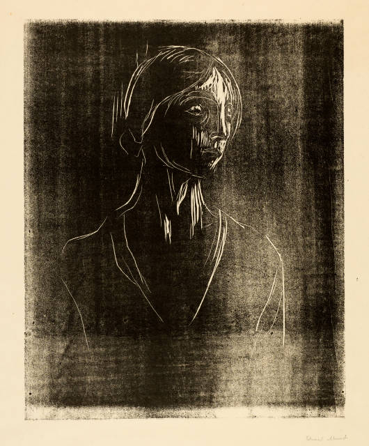 Edvard Munch : Brigitte I, 1930