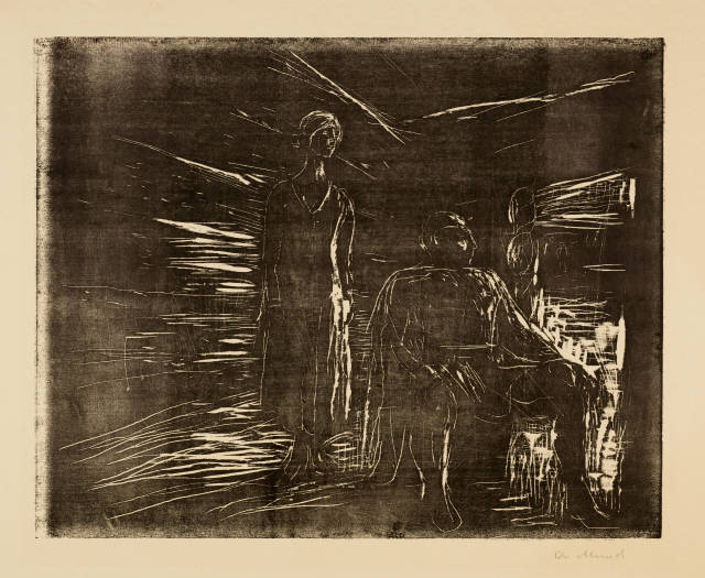 Edvard Munch : Die Kronprätendenten: Håkon und Margrete - ..., 1930