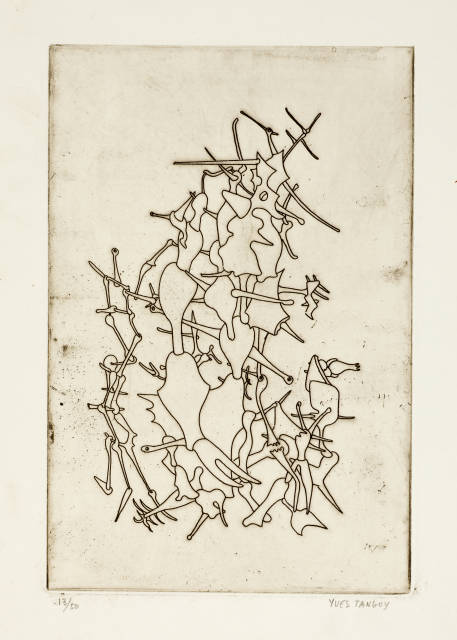 Yves Tanguy : Ohne Titel, 1945