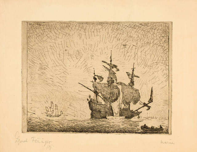 Lyonel Feininger : Marine I, 1910/1911