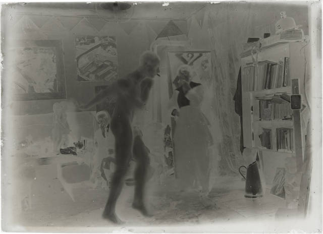 Ernst Ludwig Kirchner : Werner Gothein, Hugo Biallowons und Erna ..., 1915