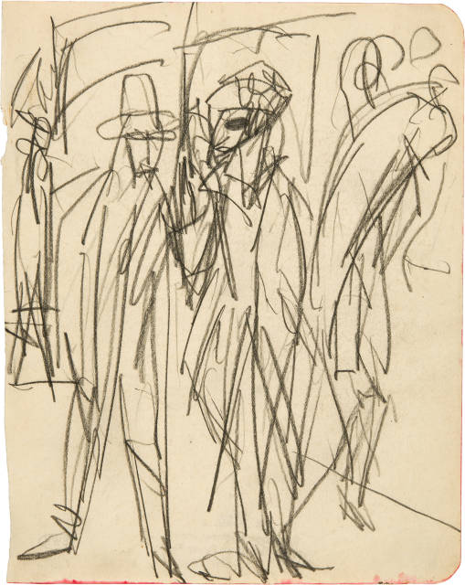 Ernst Ludwig Kirchner : Strassenszene in Berlin, 1913/1914