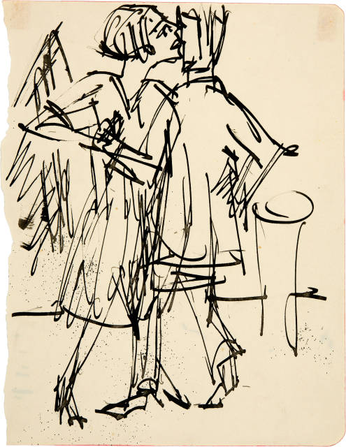 Ernst Ludwig Kirchner : Tangotee, 1922-1926