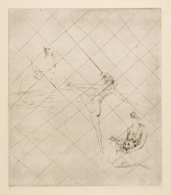 Pablo Picasso : Salomé, 1905, Printed 1913