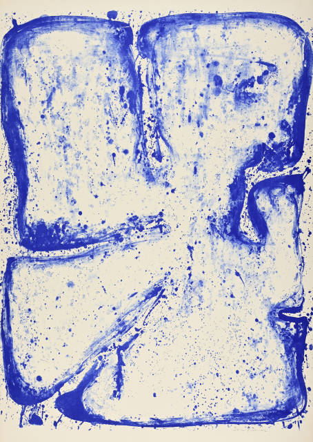 Sam Francis : Blue Stone, 1960