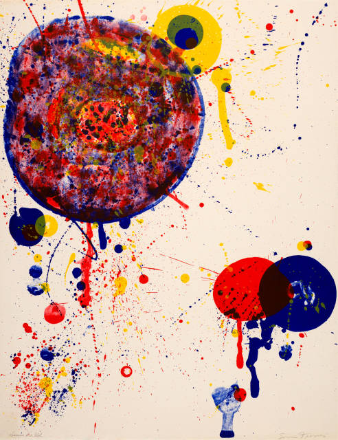 Sam Francis : Chinese Balloons, 1963
