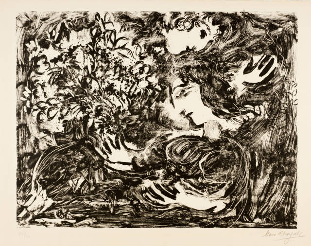 Marc Chagall : Anniversaire, 1964