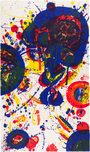 Sam Francis : Tokyo Mon Amour, 1963