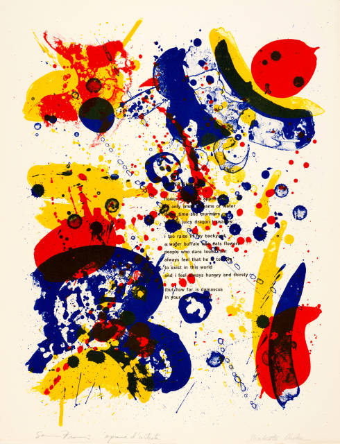 Sam Francis : Water Buffalo, 1964