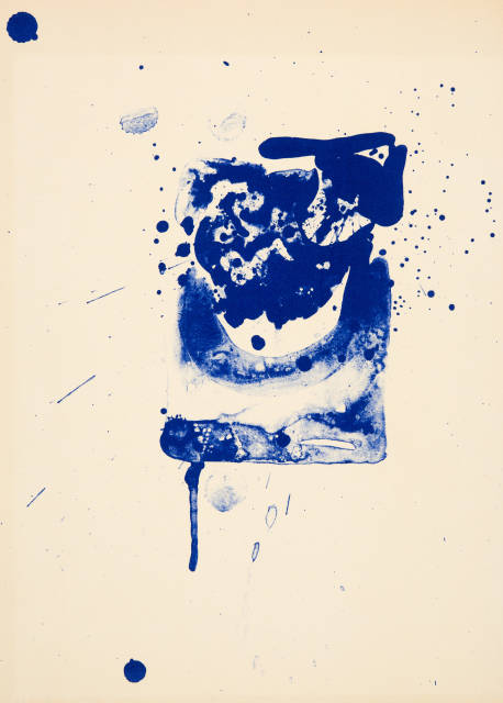 Sam Francis : Foot Print II, 1963