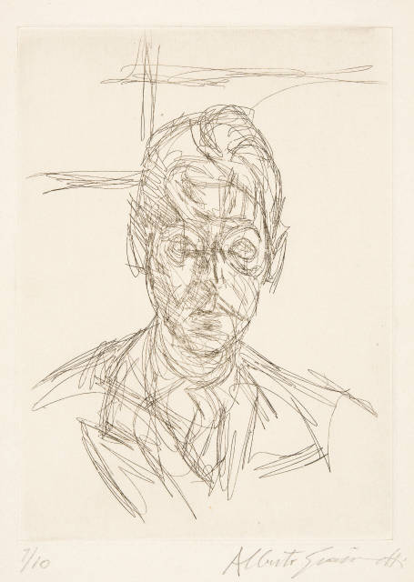 Alberto Giacometti : André du Bouchet VIII, 1955/1956