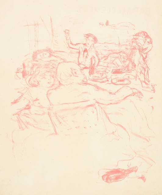 Pierre Bonnard : 4 Blätter aus: Paul Verlaine, 'Parallè..., 1900