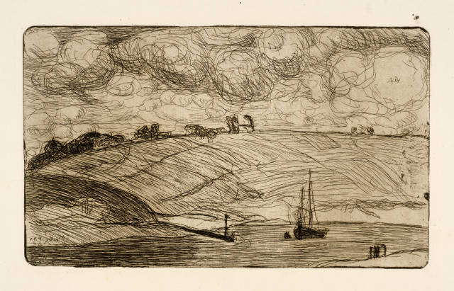 Armand Séguin : L'entrée de la rivière, 1893