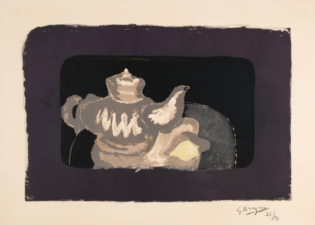 Georges Braque : La Théière grise, 1947