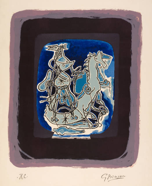 Georges Braque : Hélios V, 1948