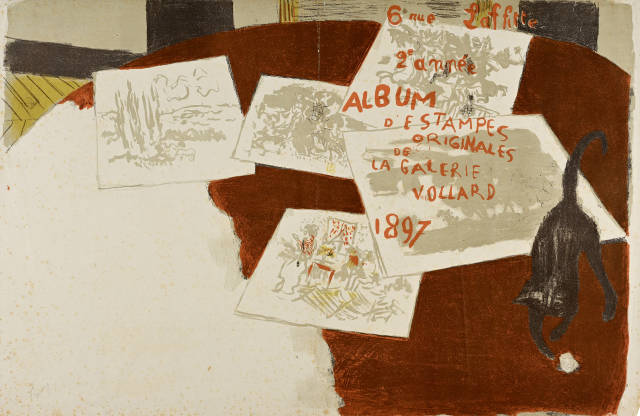 Pierre Bonnard : Couverture du deuxième Album d'estampes ..., 1897