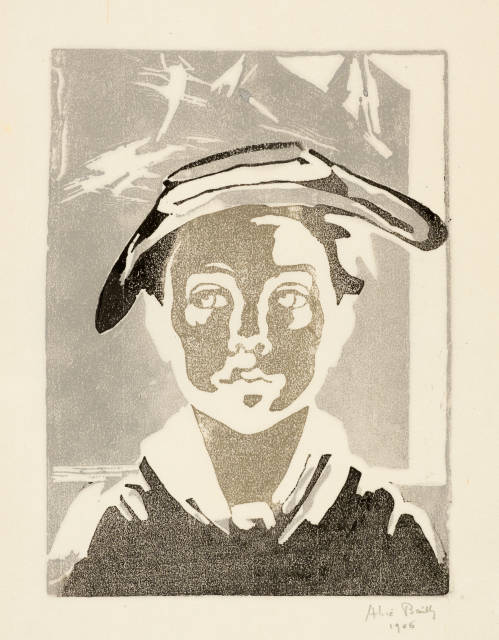 Alice Bailly : En Valais. 6 gravures sur bois sur Japon ..., 1906