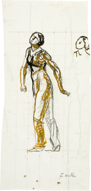 Ferdinand Hodler : Studie zu 'Blick ins Unendliche', 1914/1915